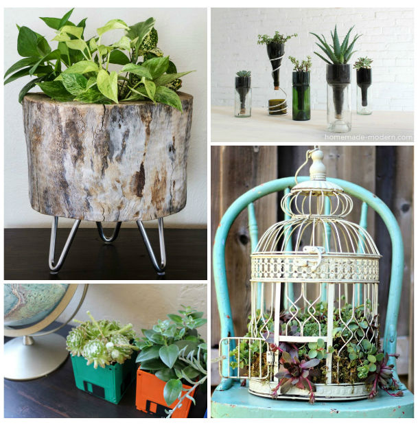 10 DIY Planters to Spark Your Creativity - Urban Gardens